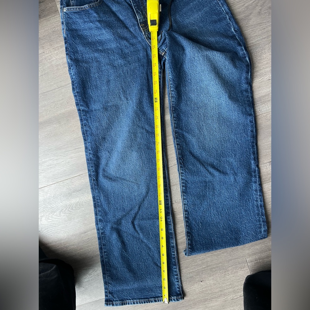 NWT! J. CREW Full Length Slim Wide-Leg Jeans​ - Picture 6 of 7